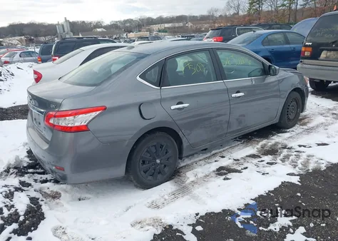 2015 Nissan Sentra Fe+ S/S/Sl/Sr/Sv из США, поврежденный, VIN 3N1AB7AP9FY284796